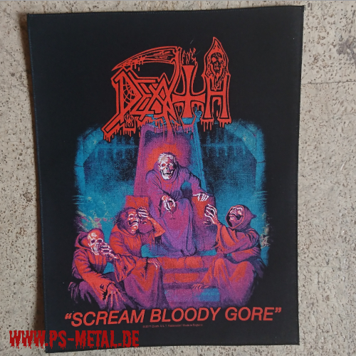 Death - Scream Bloody GoreBackpatch