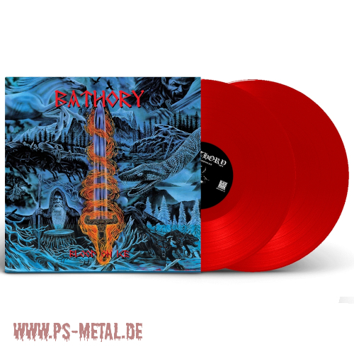 Bathory - Blood On Icecoloured DLP