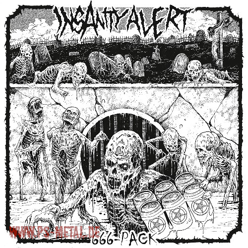 Insanity Alert - 666-Packcoloured LP