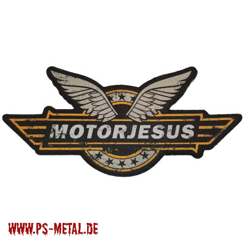 Motorjesus - Logo Cut OutBackpatch
