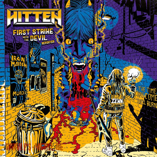 Hitten - First Strike with the Devilcoloured LP