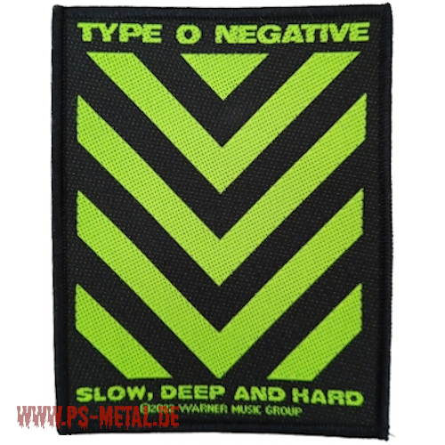 Type O Negative - Slow, Deep And HardPatch