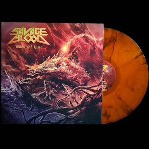 Savage Blood - Wheel Of Timecoloured LP