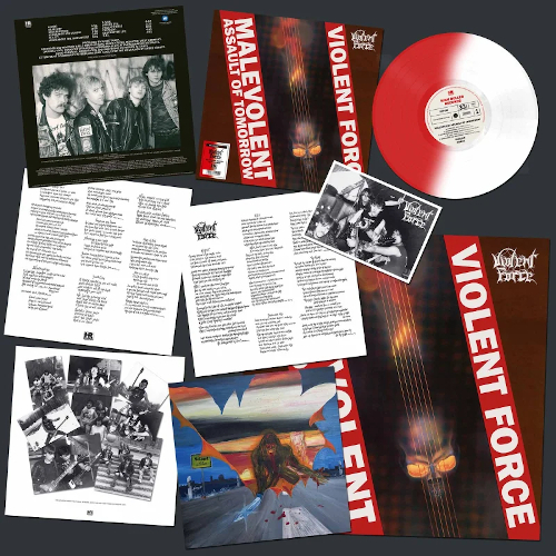 Violent Force - Malevolent Assault Of Tomorrowcoloured LP
