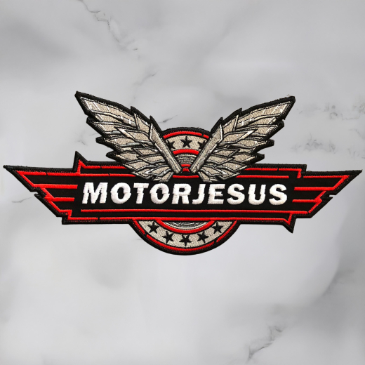 Motorjesus - New LogoBackpatch