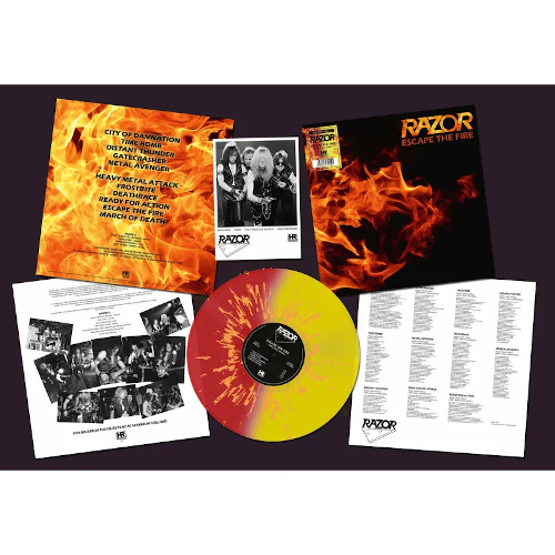 Razor - Escape The Firecoloured LP