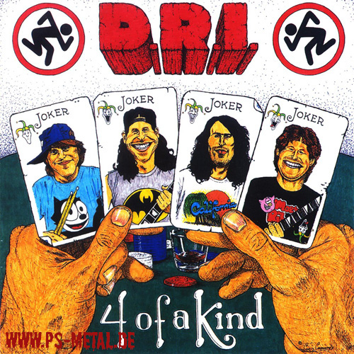 D.R.I. - 4 Of A Kindcoloured LP