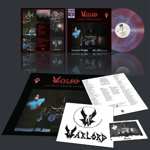 Warlord - And The Cannons Of Destruction Habe Begun...coloured LP