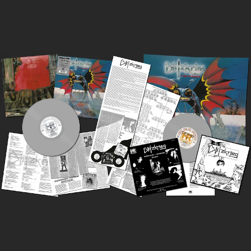 Blitzkrieg - A Time Of Changescoloured LP + 10"
