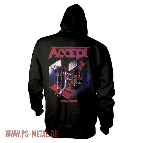 Accept - Metal HeartZipper