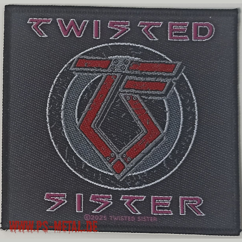 Twisted Sister - Logo<p>Patch
