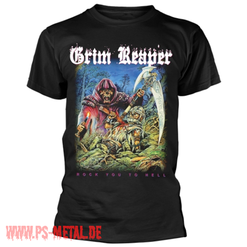 Grim Reaper - Rock You To HellT-Shirt