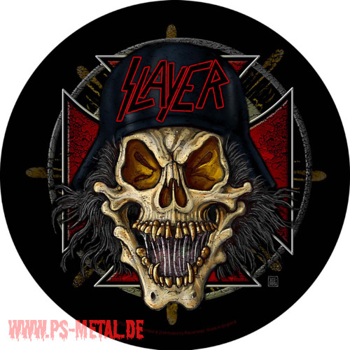 Slayer - Wehrmacht CircularBackpatch