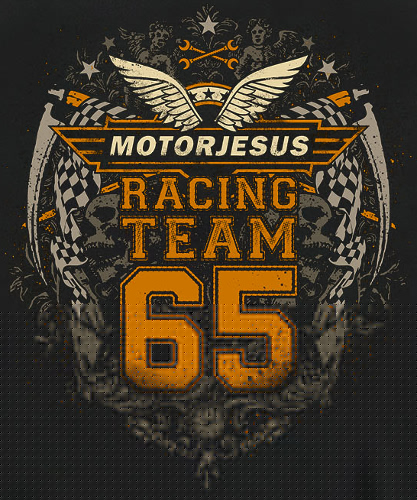Motorjesus - Racing Team 65T-Shit