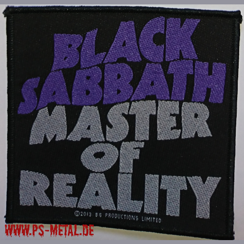 Black Sabbath - Master of RealityPatch