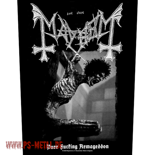 Mayhem - Pure Fucking ArmageddonBackpatch