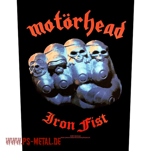 Motörhead - Iron FistBackpatch