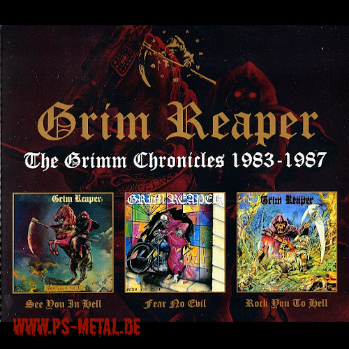 Grim Reaper - The Grimm Chronicles (1983 - 1987)3CD-Box