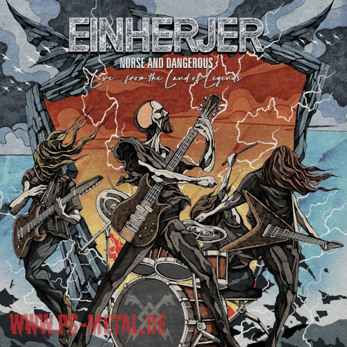 Einherjer - Norse And Dangerous - Live... From The Land Of Legendscoloured DLP