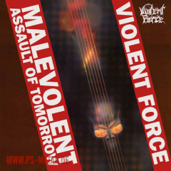 Violent Force - Malevolent Assault Of Tomorrowcoloured LP