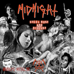 Midnight - Steel, Rust And Disgustcoloured LP