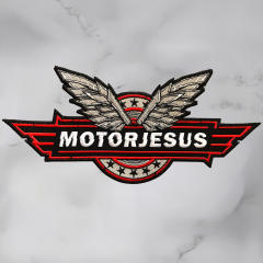 Motorjesus - New LogoBackpatch