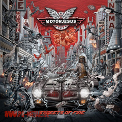 Motorjesus - Streets Of Firecoloured LP
