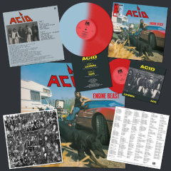 Acid - Engine Beastcoloured LP + 7