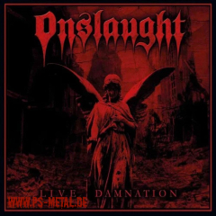 Onslaught - Live Damnationcoloured LP