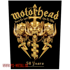 Motörhead - 50 YearsBackpatch
