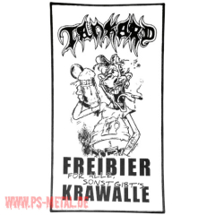 Tankard - Freibier Für Alle, Sonst Gibt's KrawalleBackpatch